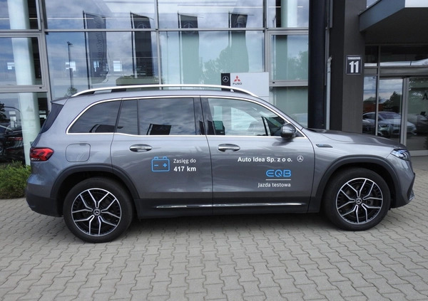 Mercedes-Benz EQB cena 189000 przebieg: 25600, rok produkcji 2021 z Olsztyn małe 46